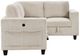 Homelegance® Walterboro 4-Piece Beige L-Shape Sectional-3