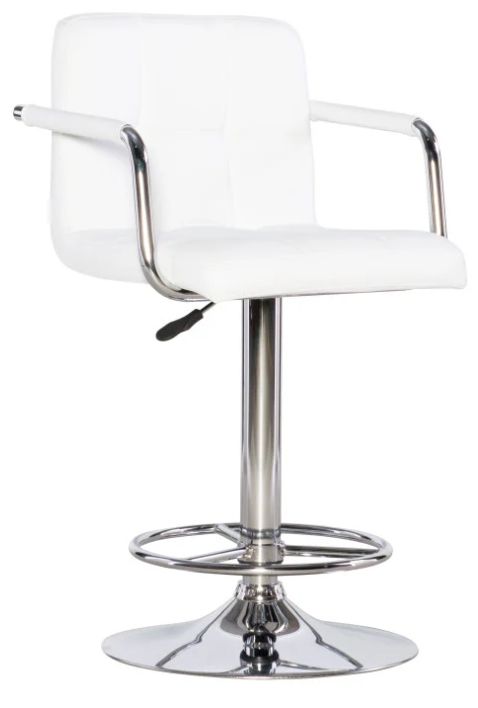 Powell® Boyd 3-Piece White Adjustable Dining Table Set-1