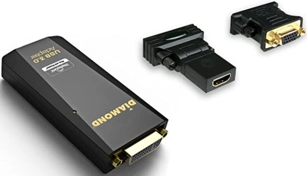 Diamond USB 3.0 to DVI/HDMI/VGA Multi-Display Adapter-0