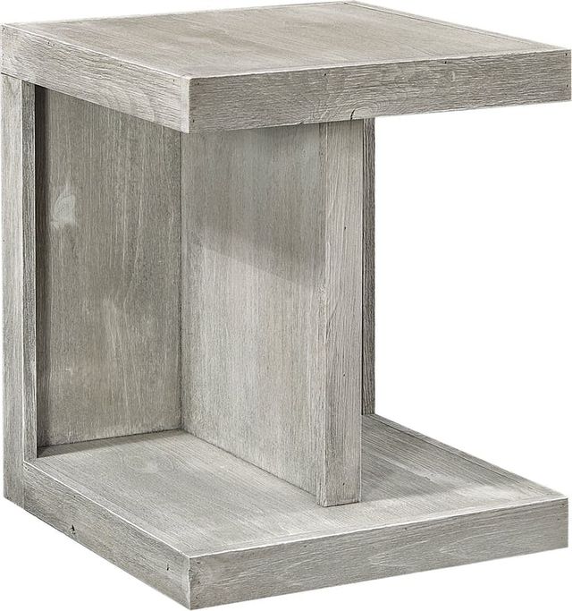 aspenhome® Avery Loft Limestone End Table-0