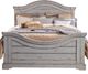 American Woodcrafters 7820 Stonebrook 4-Piece Antique Gray Queen Bedroom Set-2