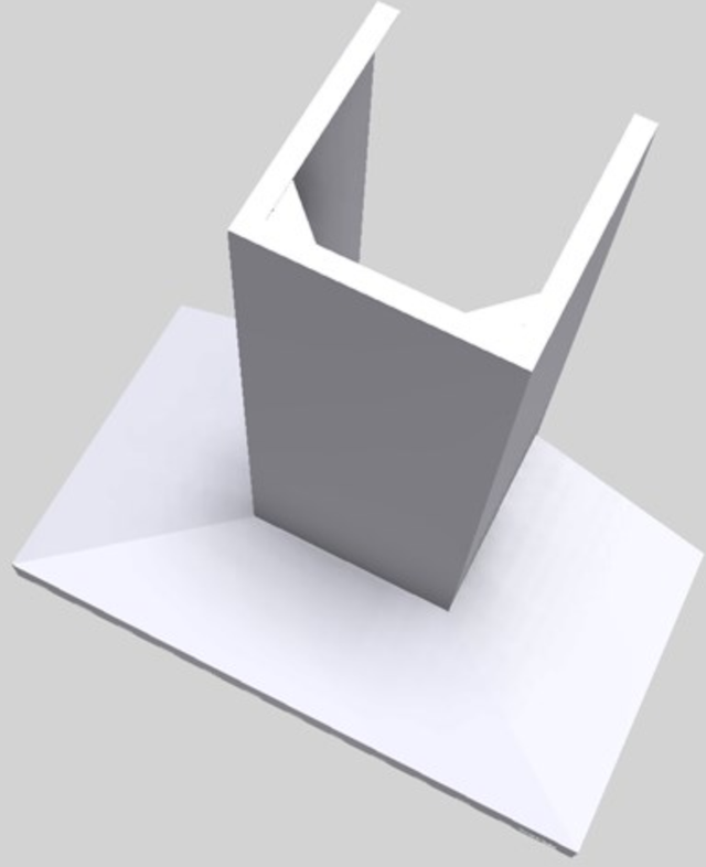 Vent-A-Hood® K Series 36" White Wall Mounted Range Hood-1