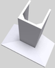 Vent-A-Hood® K Series 36" White Wall Mounted Range Hood-1
