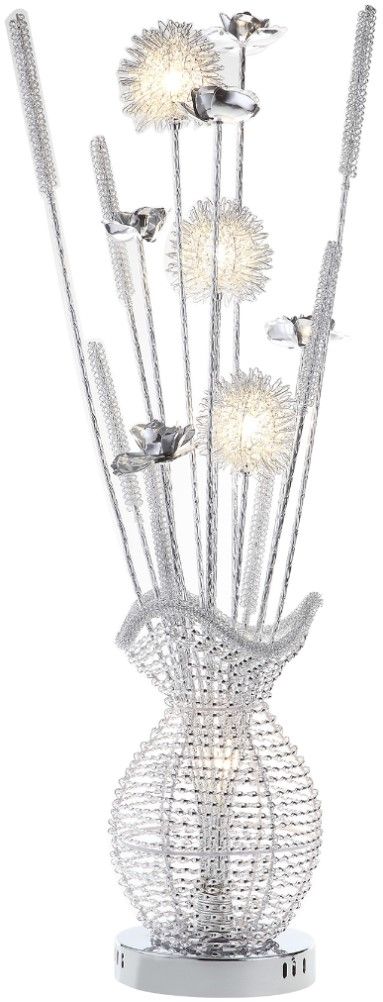Homelegance® Bellflower Chrome Table Lamp-2