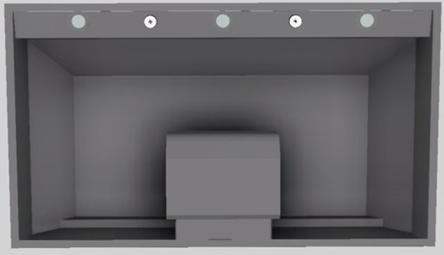Vent-A-Hood® Designer Series 42" Gunsmoke Wall Mounted Range Hood-1