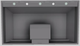 Vent-A-Hood® Designer Series 42" Gunsmoke Wall Mounted Range Hood-1