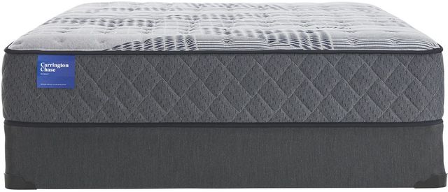 Sealy® Carrington Chase Clairebrook 12.5" Wrapped Coil Firm Tight Top Twin Mattress-3