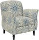 Olliix by Madison Park Blue Multi/Brown Escher Accent Chair-3