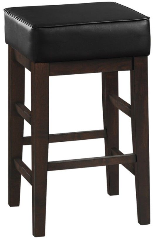 Homelegance® Pittsville Black/Espresso Counter Stool-0