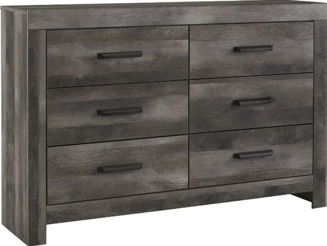 Signature Design by Ashley® Wynnlow 4-Piece Gray King Panel Bed Set-2