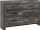 Signature Design by Ashley® Wynnlow 4-Piece Gray King Panel Bed Set-2