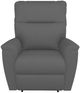 La-Z-Boy® Norton Blue Grey Leather Power Wall Recliner with Headrest and Lumbar-1