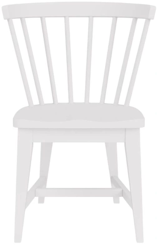 Riverside Furniture Rosalie 2-Piece White Caps Dining Side Chair Set-2