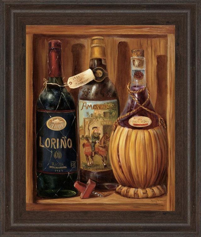 Classy Living Vintage Wine Il Wall Art-0