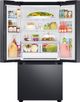 Samsung 22.1 Cu. Ft. Fingerprint Resistant Black Stainless Steel French Door Refrigerator-4