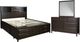 Benchcraft® Vanmore 3-Piece Dark Brown King Storage Bedroom Set-0