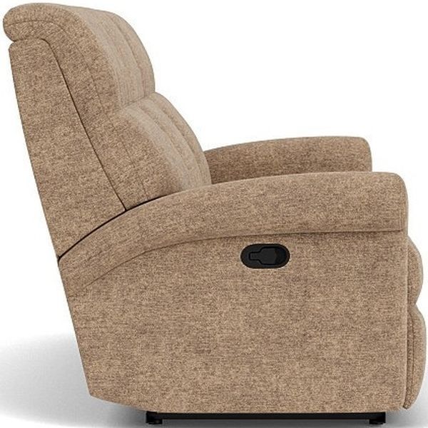 Flexsteel® Davis Pewter Manual Reclining Sofa-2