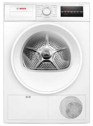 Bosch® 300 Series 24" White Front Load Electric Dryer