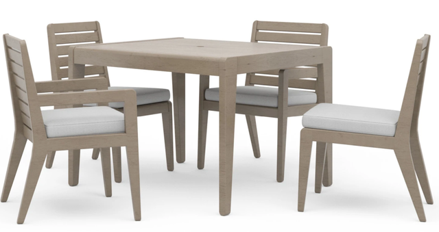 homestyles® Sustain 5-Piece Gray Outdoor Dining Set-0
