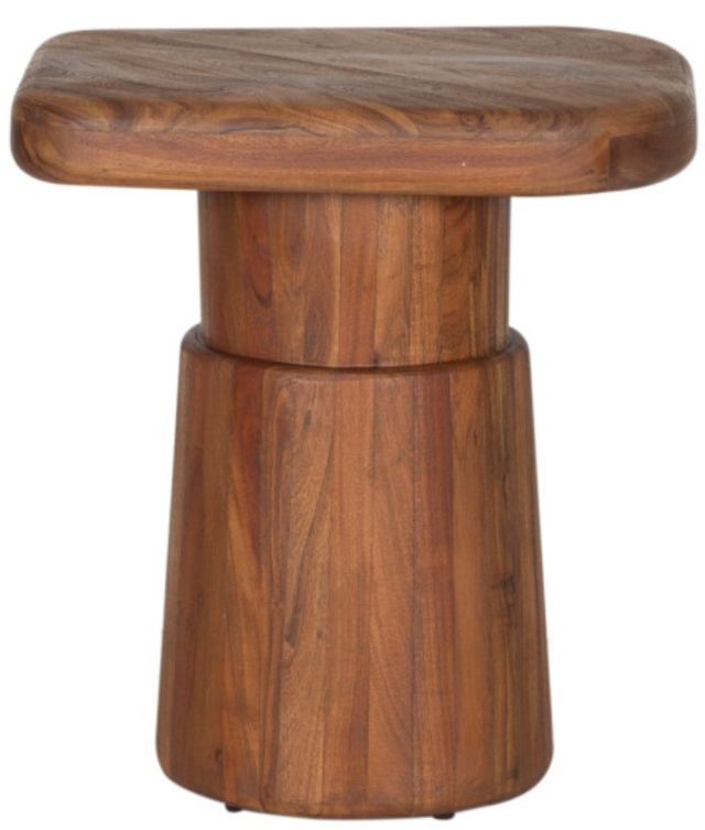 Porter International Designs Ekta Brown End Table-2