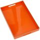 A & B Home Mimosa Orange Rectangular Tray-3