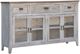International Furniture Direct Sahara Brown/White Console-0