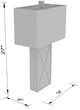 Surya Jaxon Glass Table Lamp-5