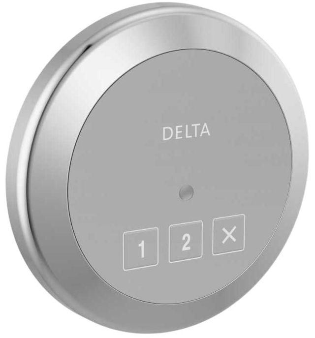 Delta Universal Showering Lumicoat® Chrome Round Exterior Steam Control-0