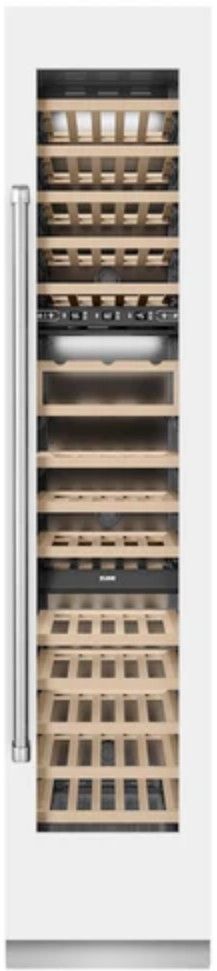 ZLINE 18" 9.0 Cu. Ft. Triple Zone 68 Bottle Right Hinge Column Wine Cooler in White Matte-0