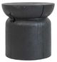 A & B Home Matte Black 16.5" Accent Table-1