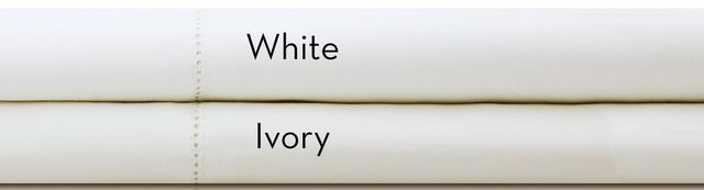 Malouf® Woven Italian Artisan Ivory Queen Sheet Set-1