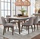 Liberty Furniture Edison 7-Piece Brownstone/Gray Wash/White Rectangular Table Set-1