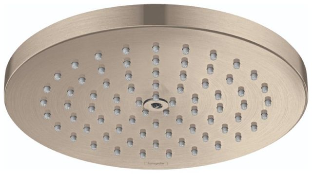 Hansgrohe Raindance S Brushed Nickel PowderRain 2.5 GPM Showerhead-0