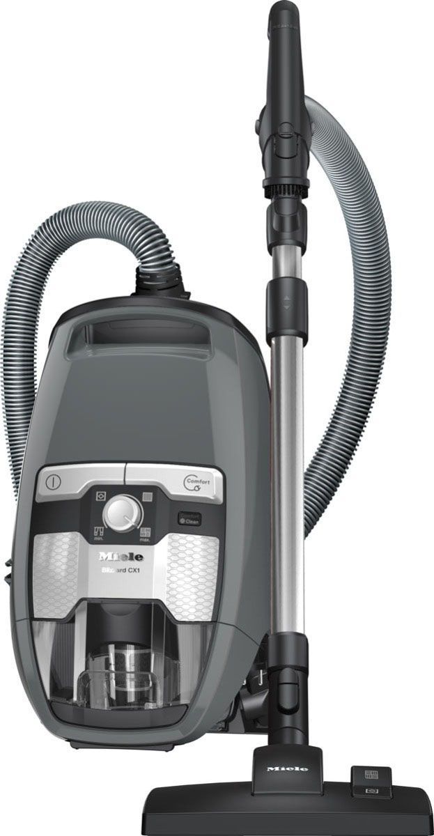 Miele Blizzard CX1 PureSuction Graphite Grey Bagless Canister Vacuum - Blizzard CX1 Pure Suction-0