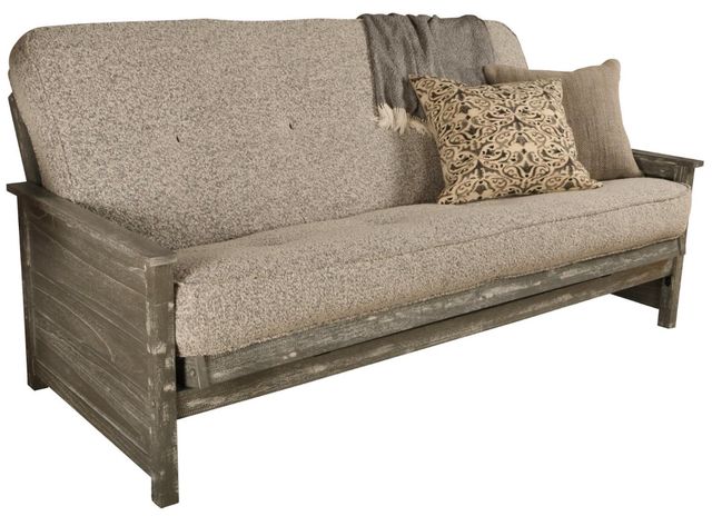 Kodiak Furniture Lexington Canton Gray/Weathered Gray Full Futon with Mattress-0