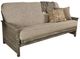Kodiak Furniture Lexington Canton Gray/Weathered Gray Full Futon with Mattress-0
