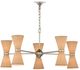 Currey & Company Natural/Silver Pennyworth Chandelier-0
