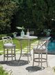 Tommy Bahama® Outdoor Silver Sands Oyster Shell Aluminum High/Low Bistro Table-2