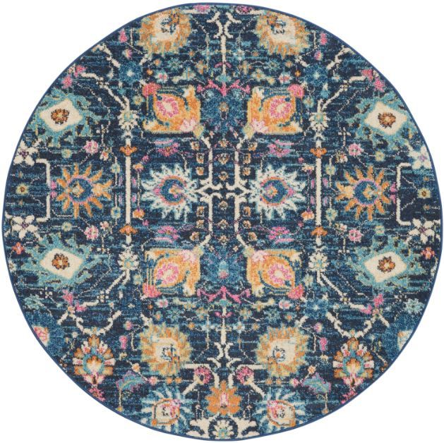 Nourison Home™ Passion 5' Round Style 4 Area Rug-0