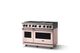 Viking® 7 Series 48'' Blush Pro Style Gas Range with Griddle-2