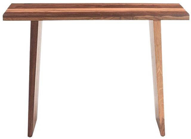 Home Trends & Design Barcelona Natural Console Table-1