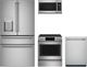 Café™ 4 Piece Stainless Steel Electric Kitchen Package-0