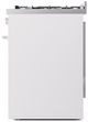 Ilve® Professional Plus II Series 30" White Pro Style Dual Fuel Range-2
