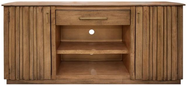 International Furniture Direct Mezquite Brown TV Stand-3