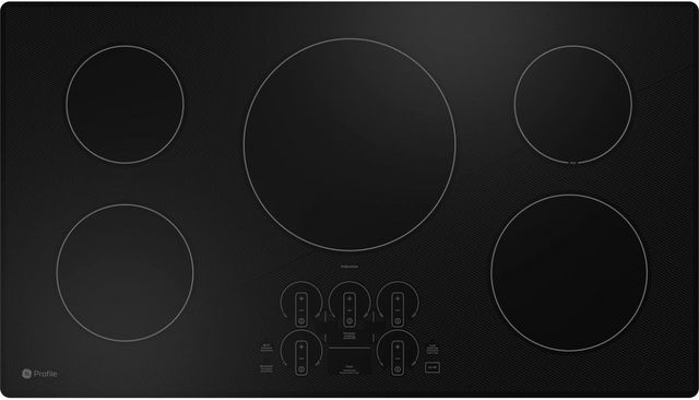 GE Profile™ 36" Black Built-In Induction Cooktop-0