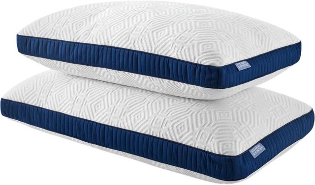 Stearns & Foster® Lux Estate Latex/Down Blend Queen Bed Pillow-4