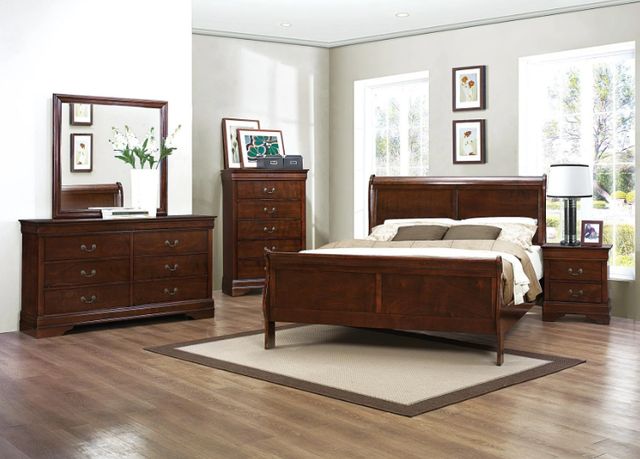 Homelegance® Mayville Brown Cherry Dresser-1