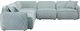 TOV Furniture Travie 5-Piece Sea Blue L-Shape Modular Sectional-3