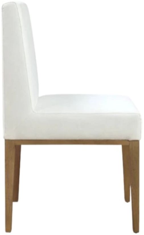 Modus Furniture One Bisque/White Pearl Upholstered Dining Side Chair -3