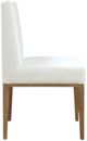 Modus Furniture One Bisque/White Pearl Upholstered Dining Side Chair -3